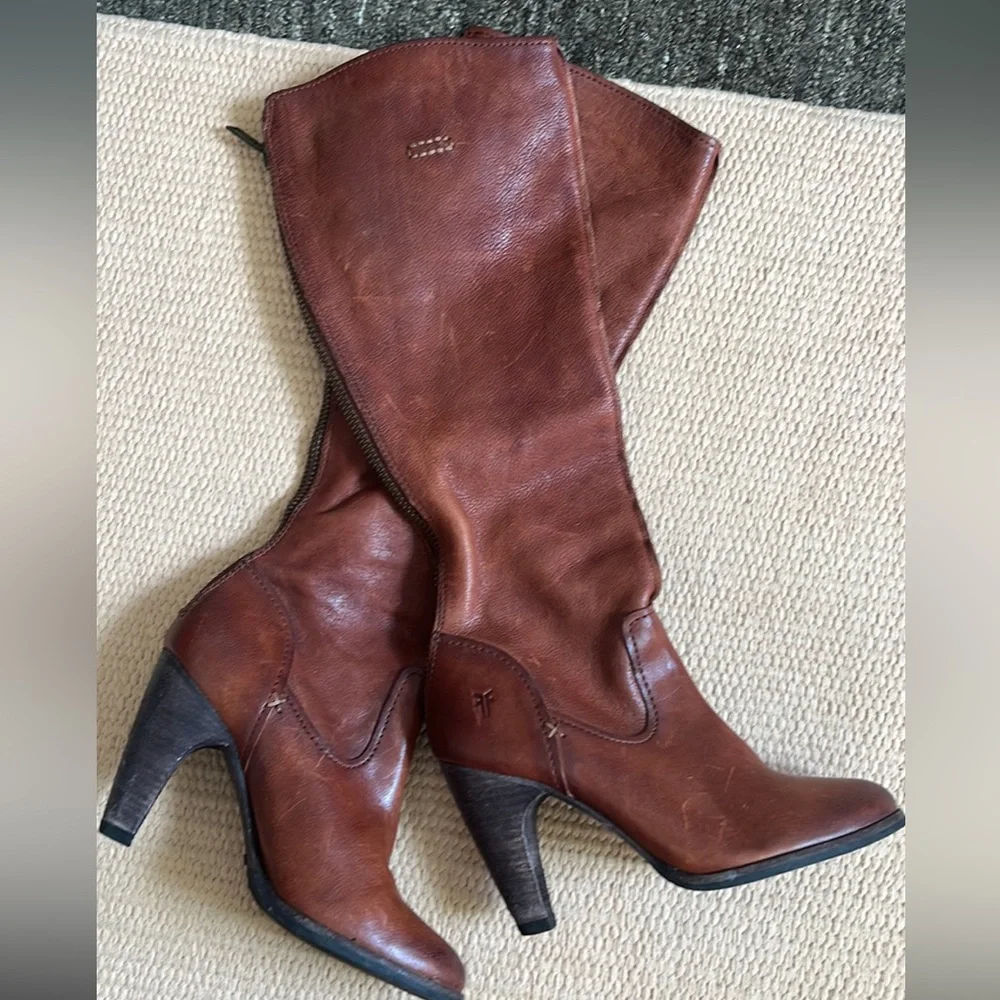 FRYE TALL HEELED BOOTS - Picture 7 of 13